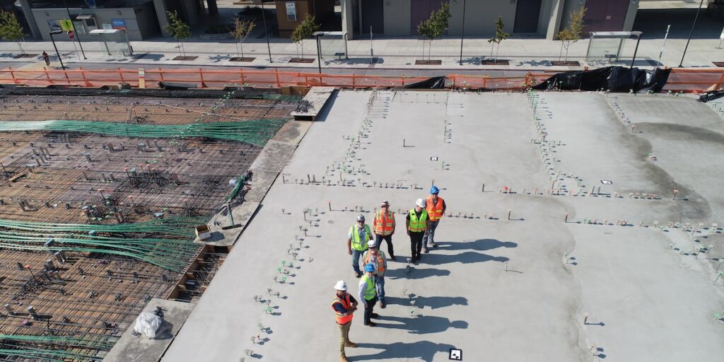 equipamento de obras