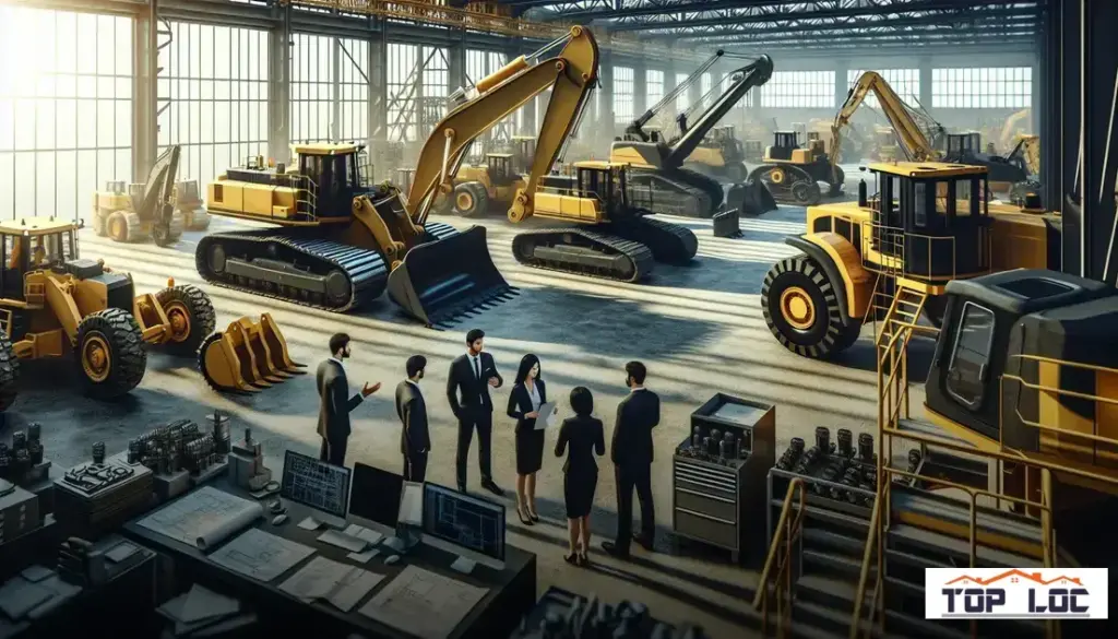 aluguel de equipamentos para construção pesada