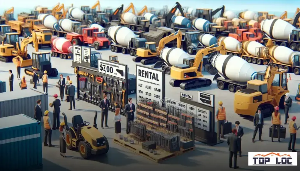 aluguel de equipamentos para obras e construção civil