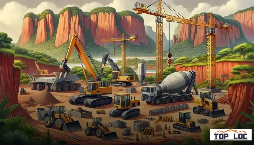 aluguel de equipamentos para obras em minas gerais