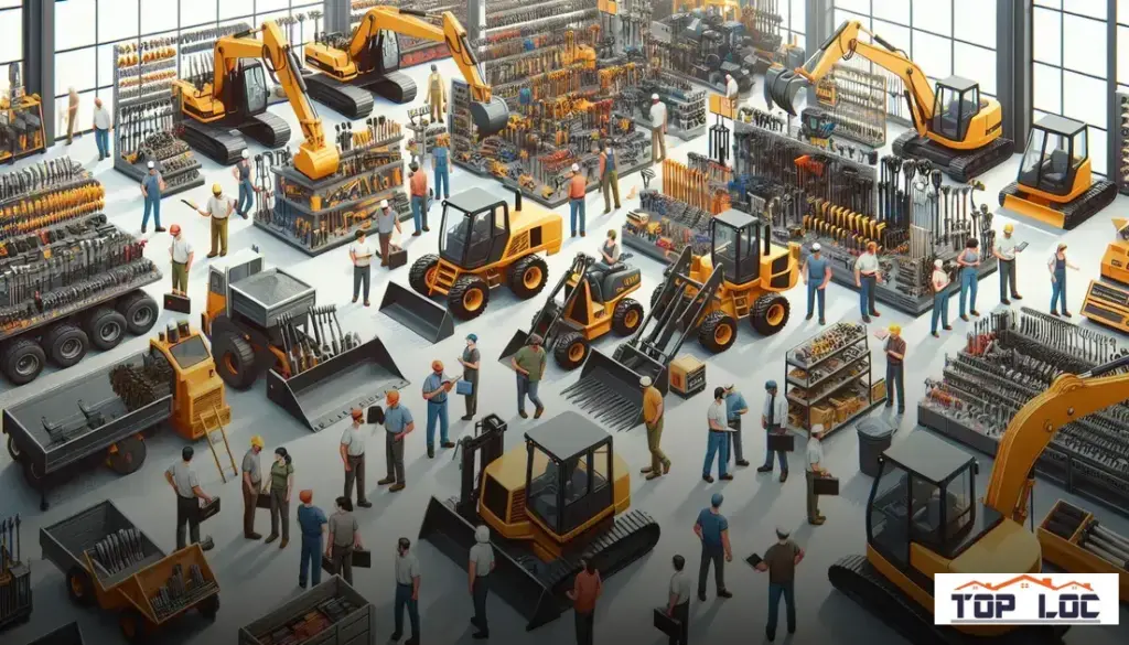 locação de equipamentos para construção