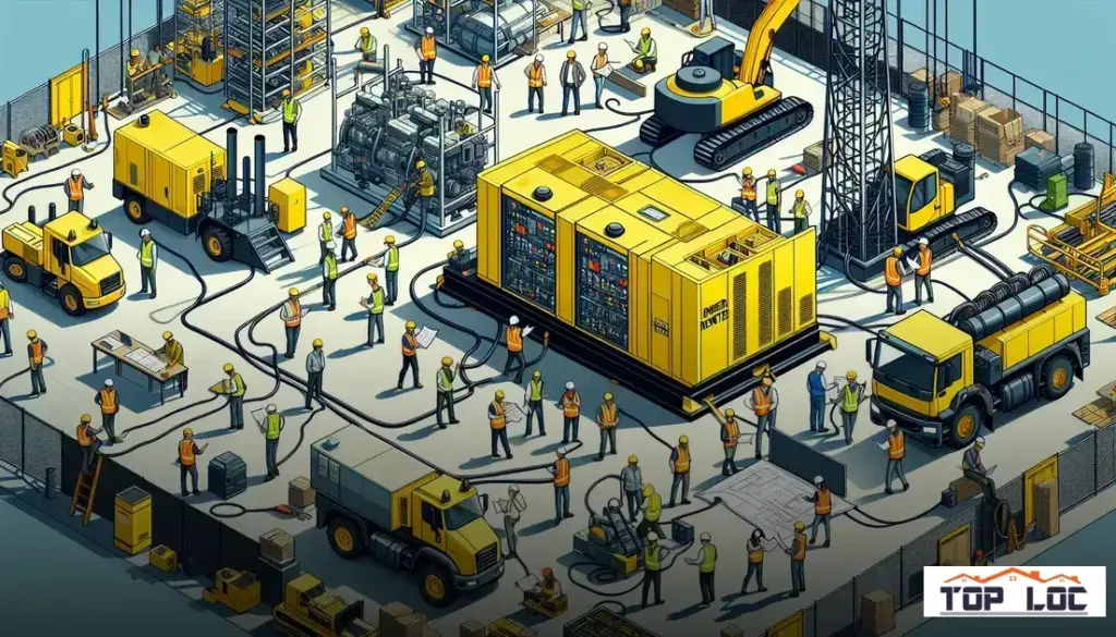 locação de geradores de energia para obras