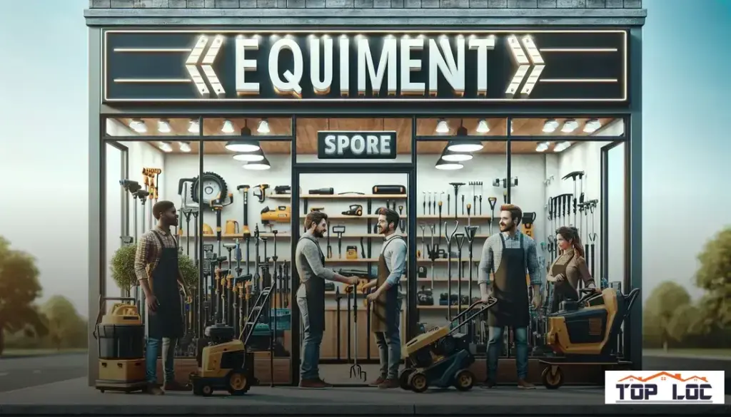 locadora de equipamentos de alta qualidade