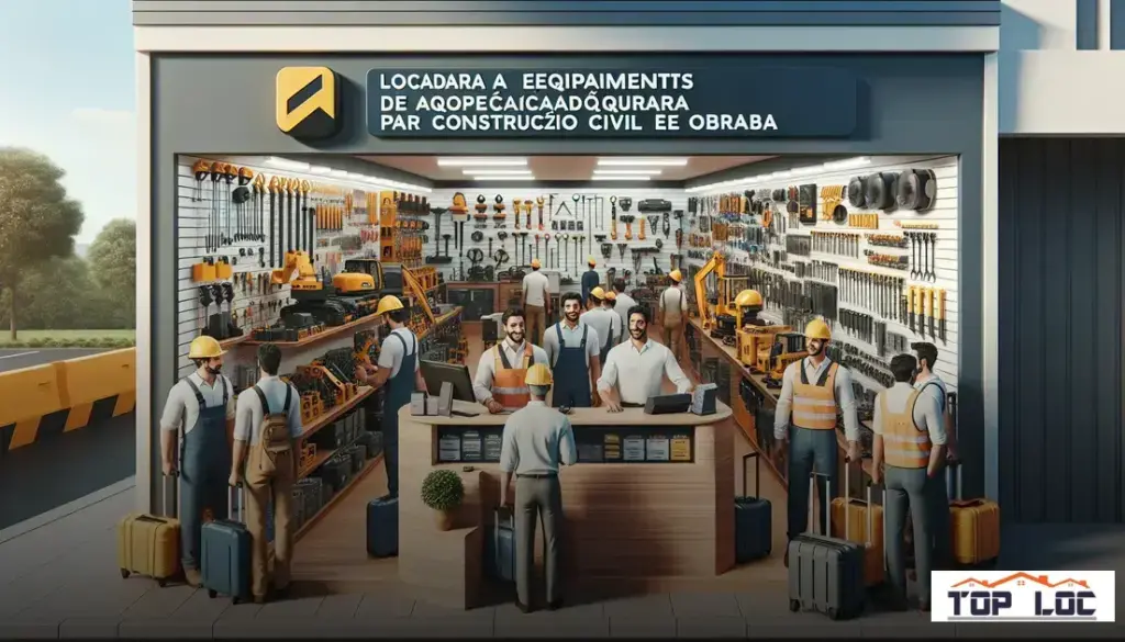 locadora de equipamentos para construção civil e obras