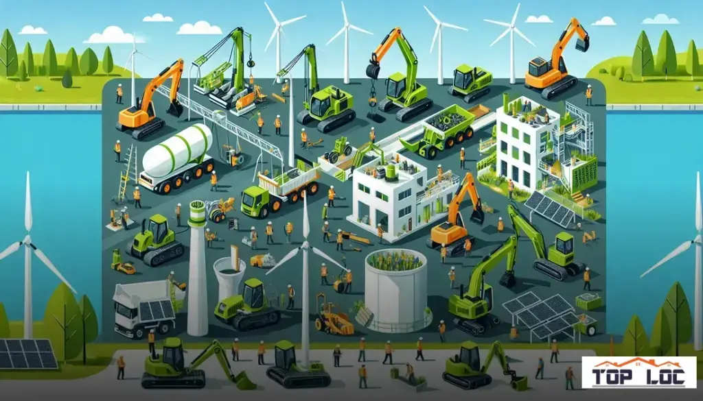 Aluguel de Equipamentos para Construção Sustentável