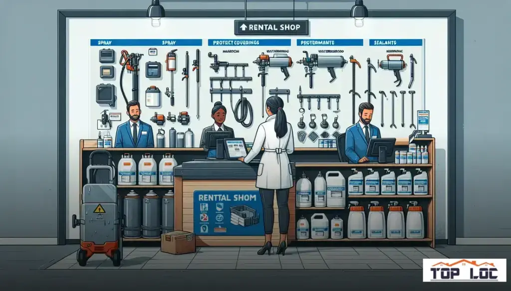 Locação de Equipamentos para Impermeabilização