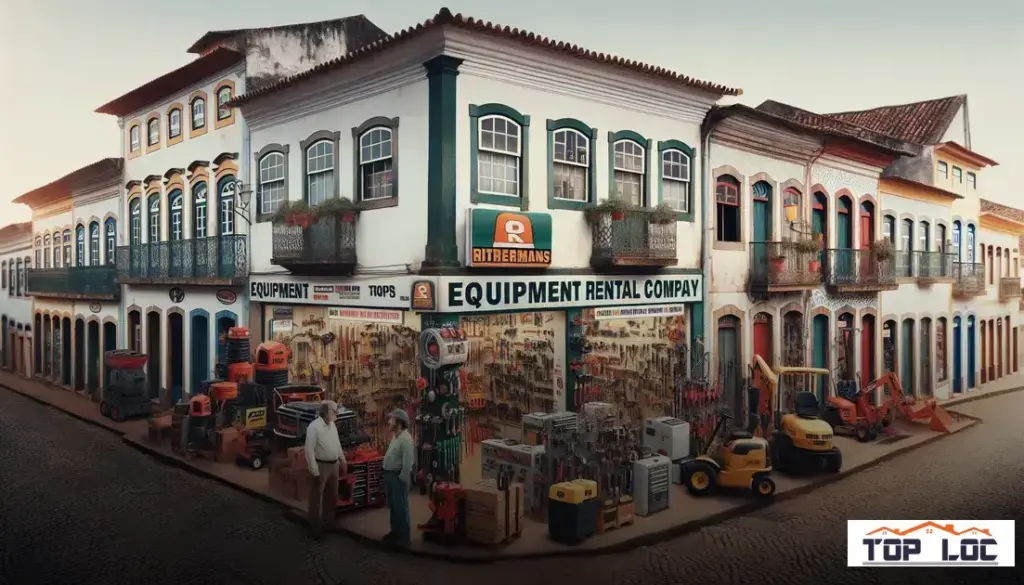 empresa de locação de equipamentos em Oliveira MG