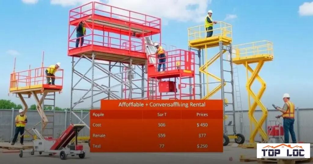 Aluguel de Andaimes: Descubra as Opções Mais Baratas e Convenientes