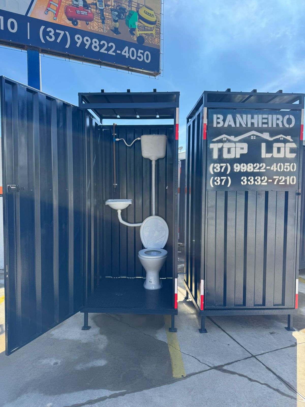 Contêiner banheiro