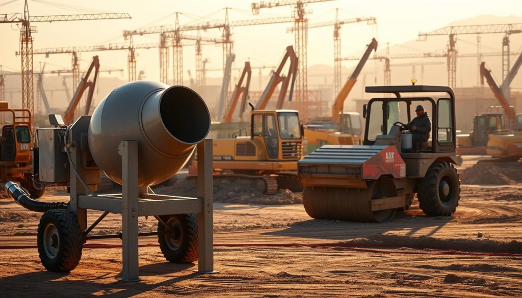 aluguel de betoneiras e compactadores
