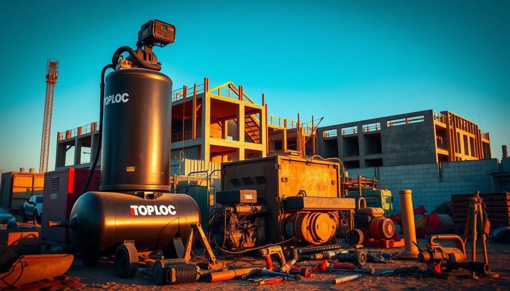 aluguel de compressores e geradores para obras