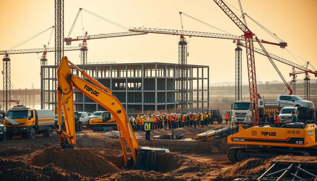 aluguel de maquinas para obras