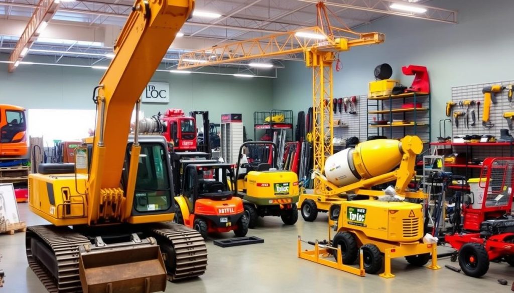 empresa de aluguel de equipamentos para construção civil