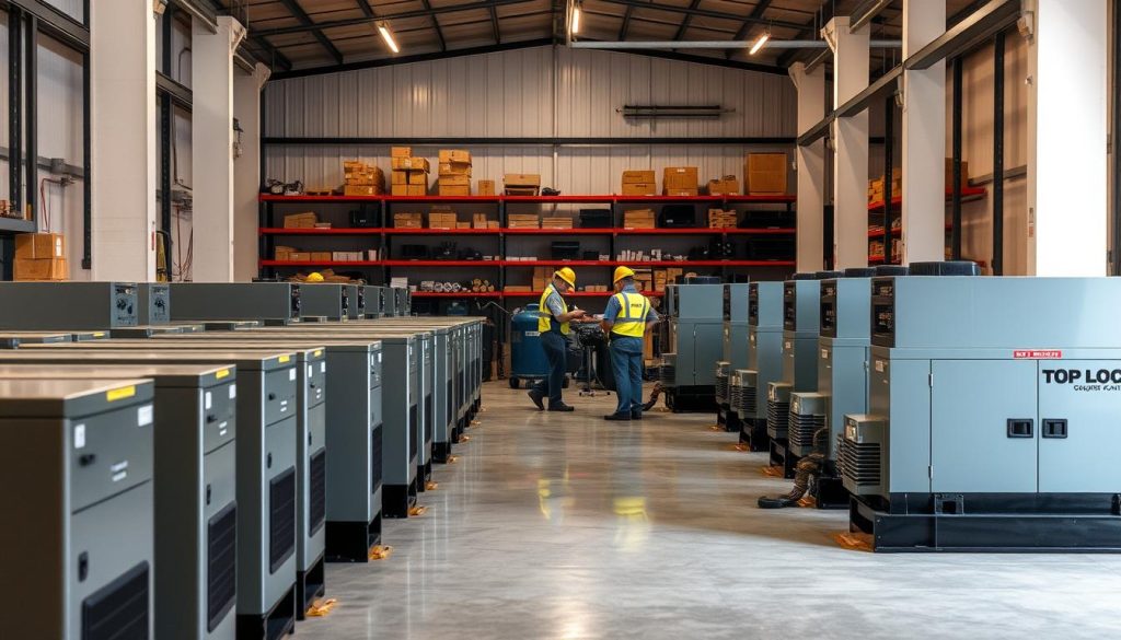 aluguel de geradores e compressores industriais oliveira mg