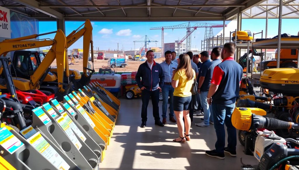 aluguel de equipamentos para construção oliveira mg