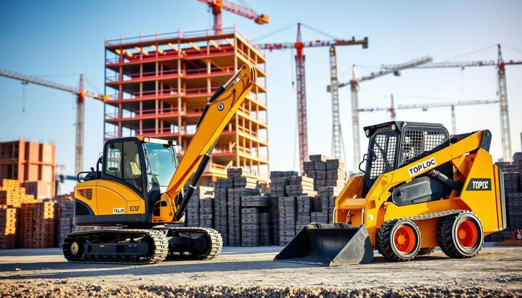 equipamentos de construção civil para locação