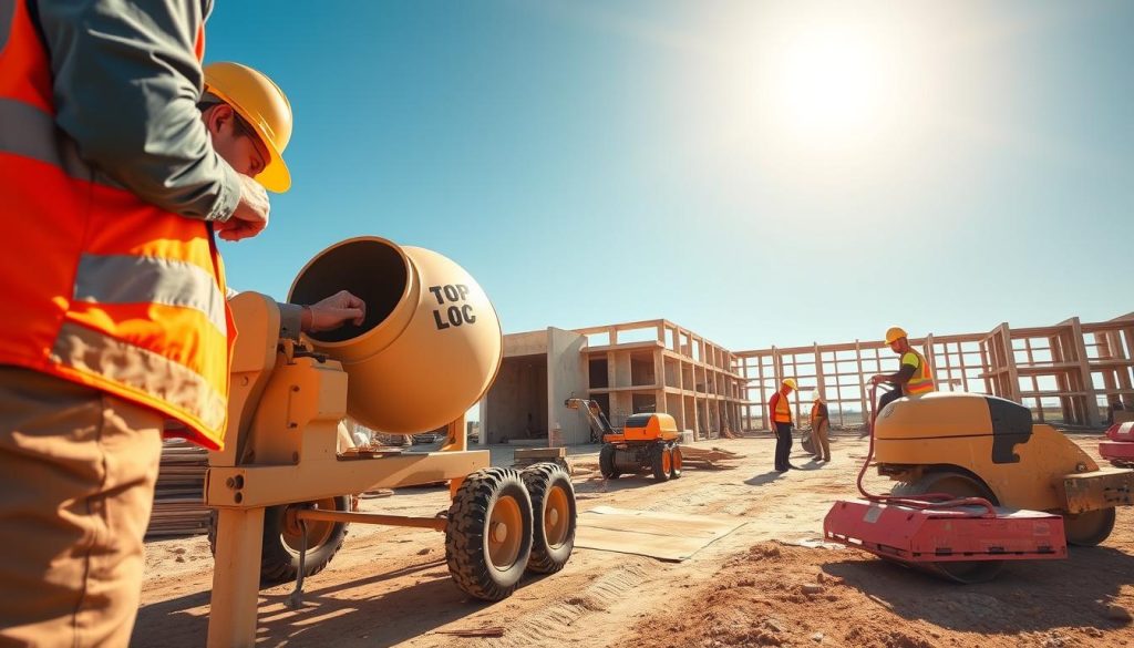 dicas uso equipamentos construção em Oliveira-MG