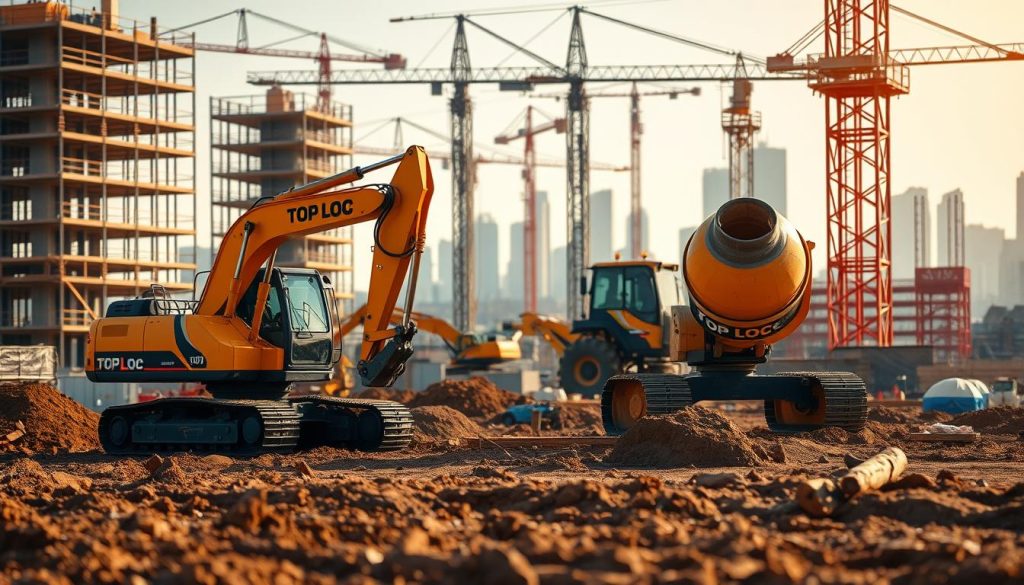 empresa de aluguel de equipamentos para construção civil